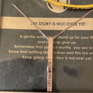 Mantra necklaces and bracelet